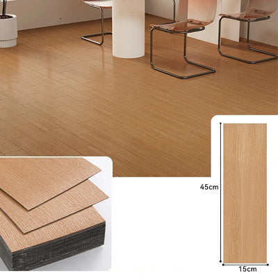 Self-Adhesive Floor Sticker 10Pcs 45X15Cm