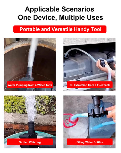Drill Powered Water Pump