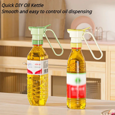 Adjustable Bottle Pourer Spout with Handle