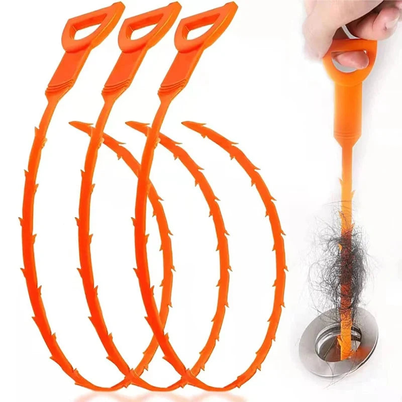 Flexible Hair Dredging Hook Drain Remover