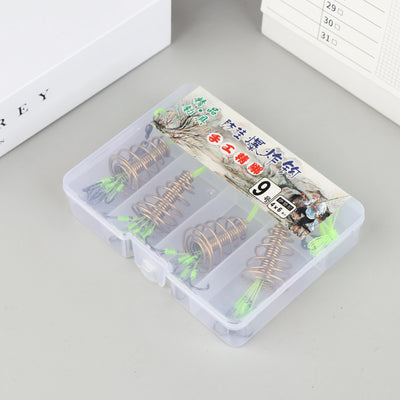 4PCS Explosive Carp Spring Hook Set