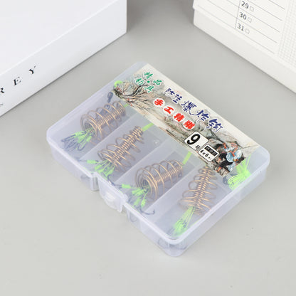 4PCS Explosive Carp Spring Hook Set