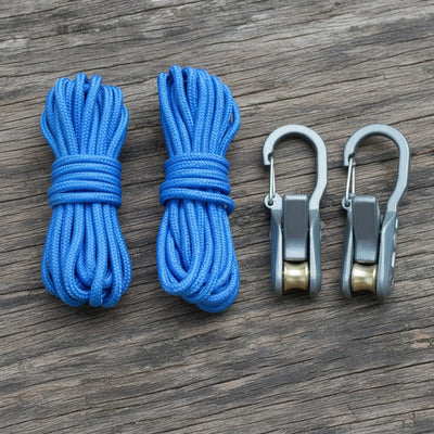Rope Tensioner with Locking Buckle