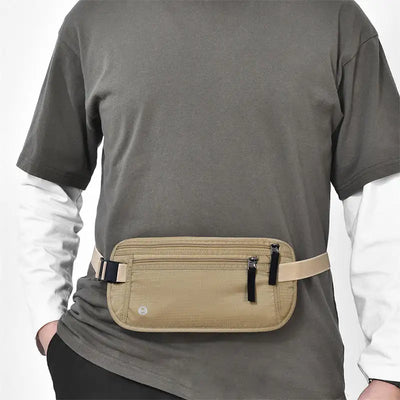 RFID Travel Money Belt Passport Holder
