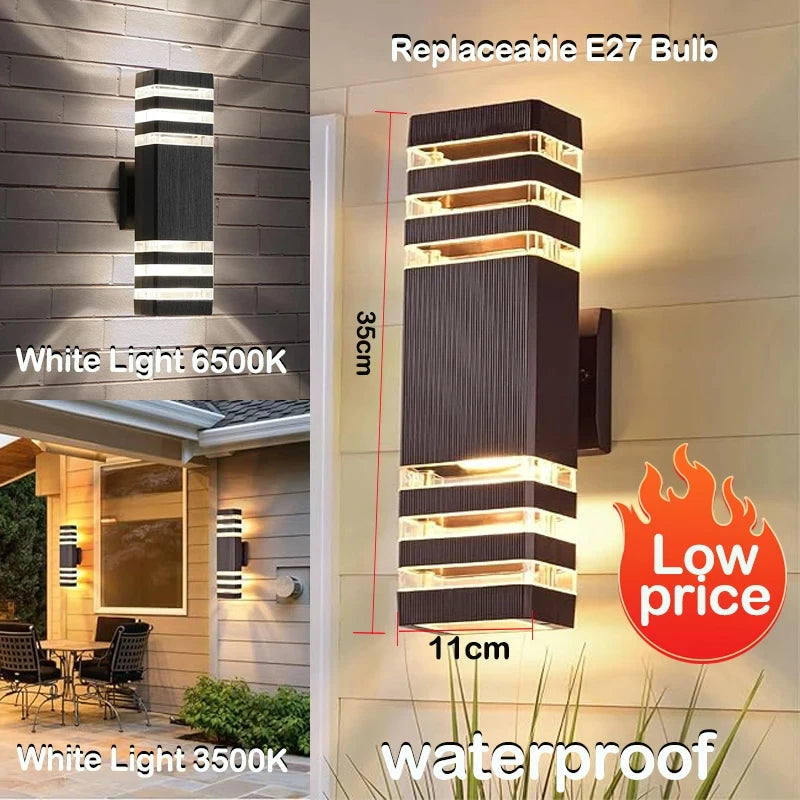 LED Outdoor Wall Lights E27