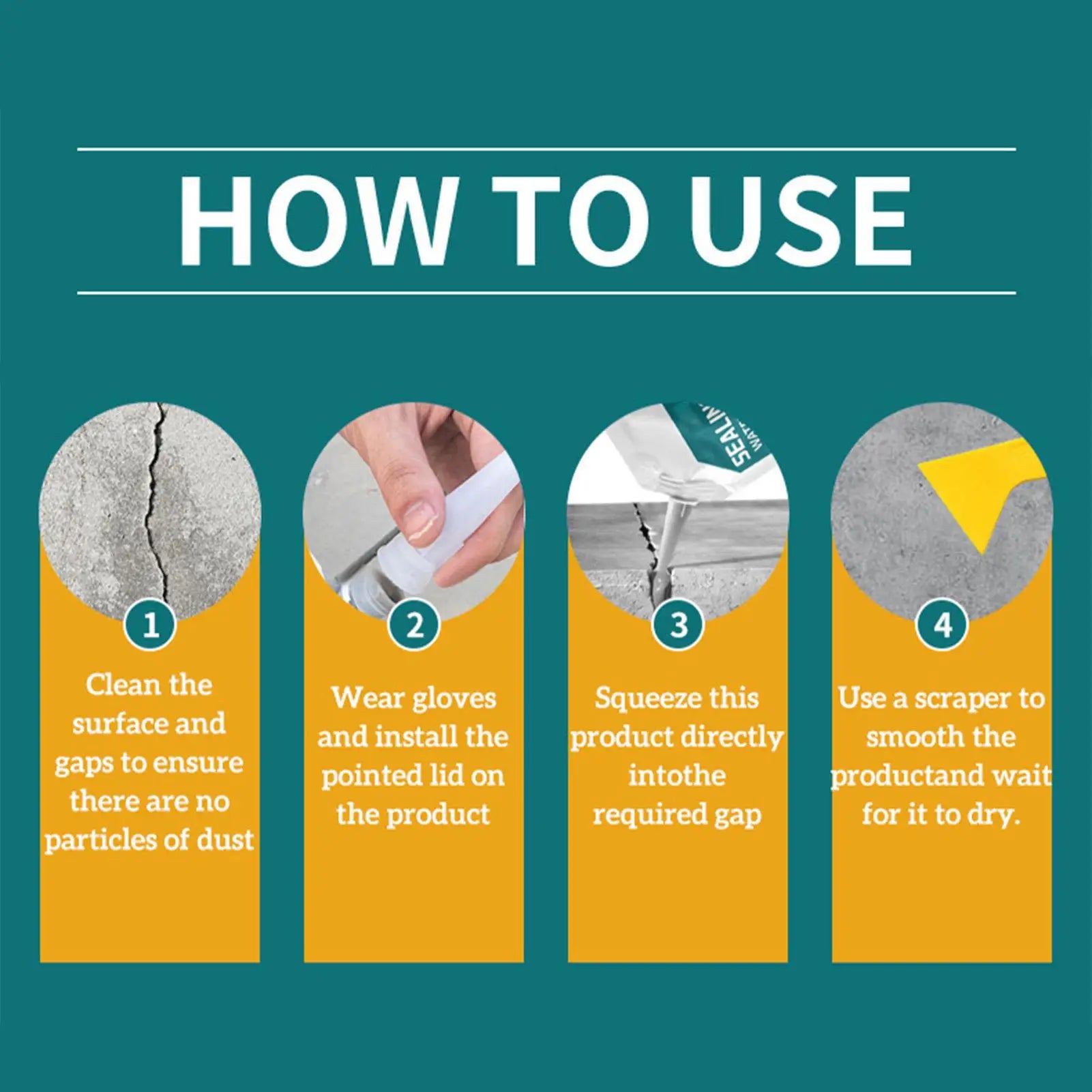 Concrete Crack Repair Filler 500ml