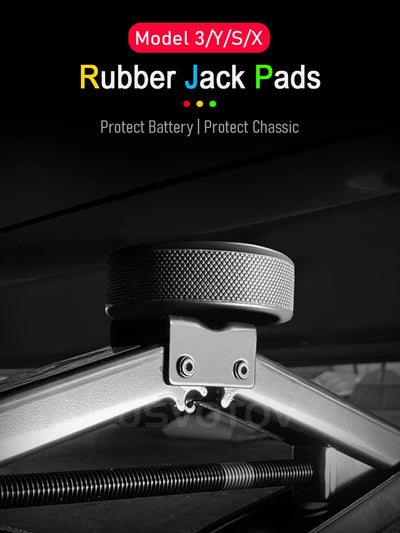 Jack Pad Adapter – Rubber Lift Support for Model 3, Y, S & X