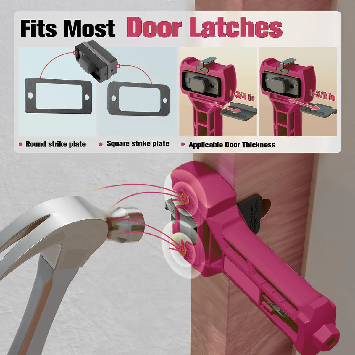 Professional Door Lock Installation Kit