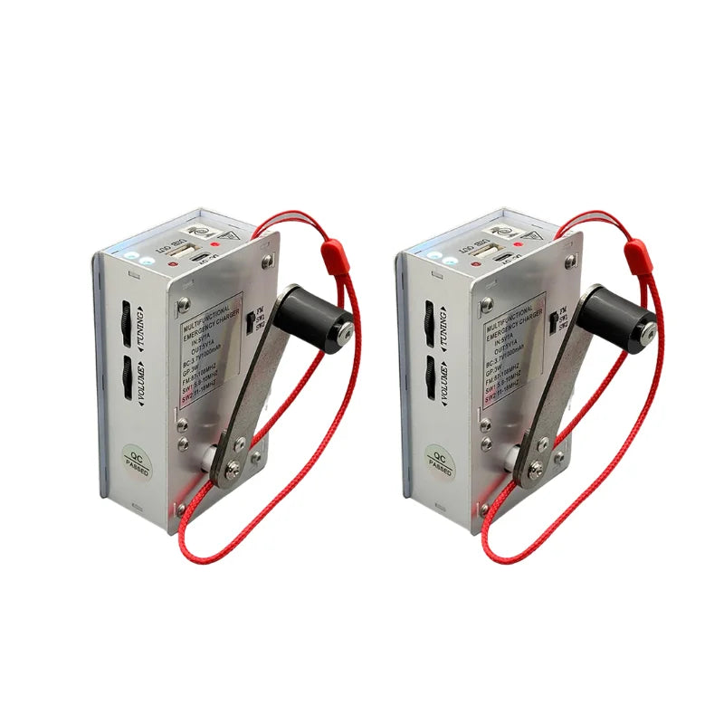 5-in-1 Hand Crank Emergency Radio & Charger