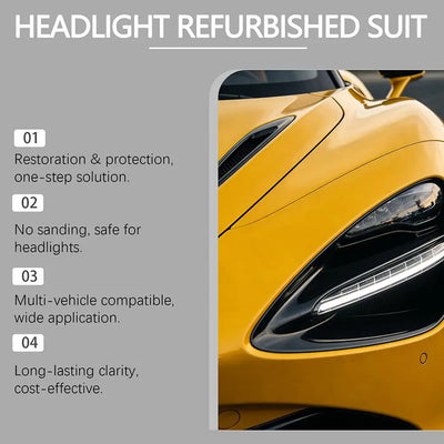 Car Headlights Restoration Kit