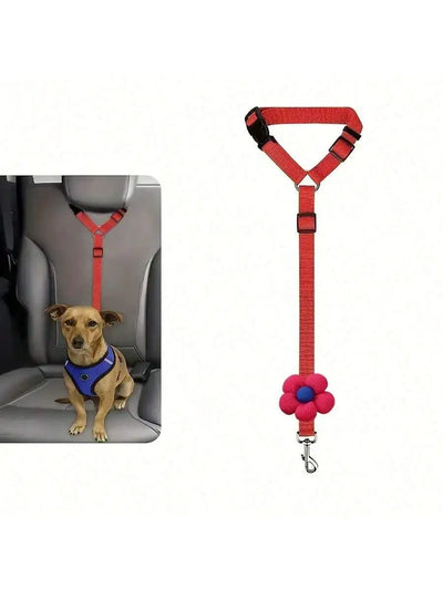 Adjustable Pet Car Seat Belt (T)