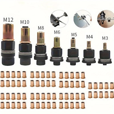77PCS Rivet Nut Tool Kit