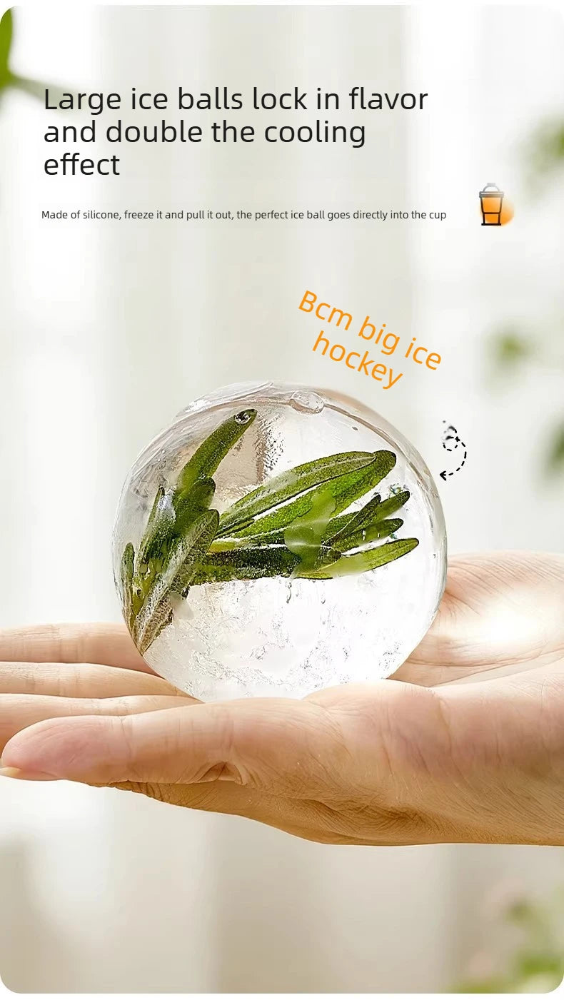2-in-1 Ice Ball Water Bottle & Mold