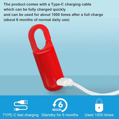 Mini Biometric Fingerprint Smart Padlock
