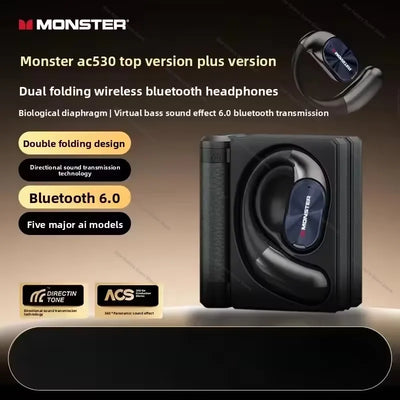 AI Translation Ear-Hook Wireless Earphones