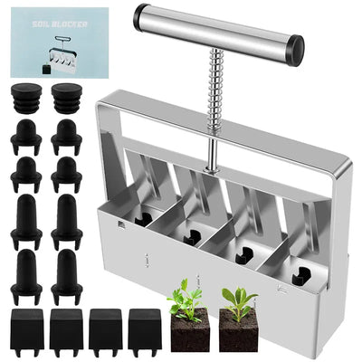Handheld Soil Block Maker for Seedlings