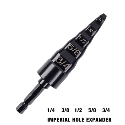 Copper Pipe Expander Drill Bit Set
