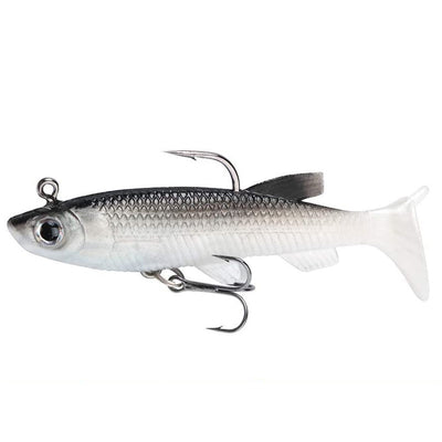 5PCS Soft Fishing Lure Kit 3.3in