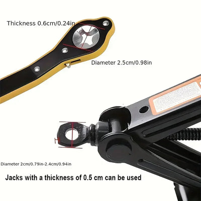 Scissor Jack Ratchet Wrench