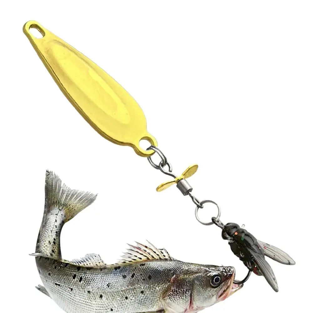 Artificial Fly Spinner Fishing Lure Set