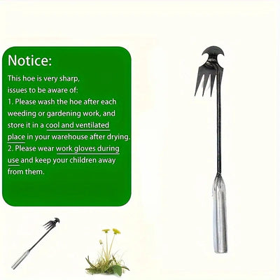 Garden Weeder Rake Tool