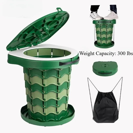 Ultra-Light Foldable Camping Toilet