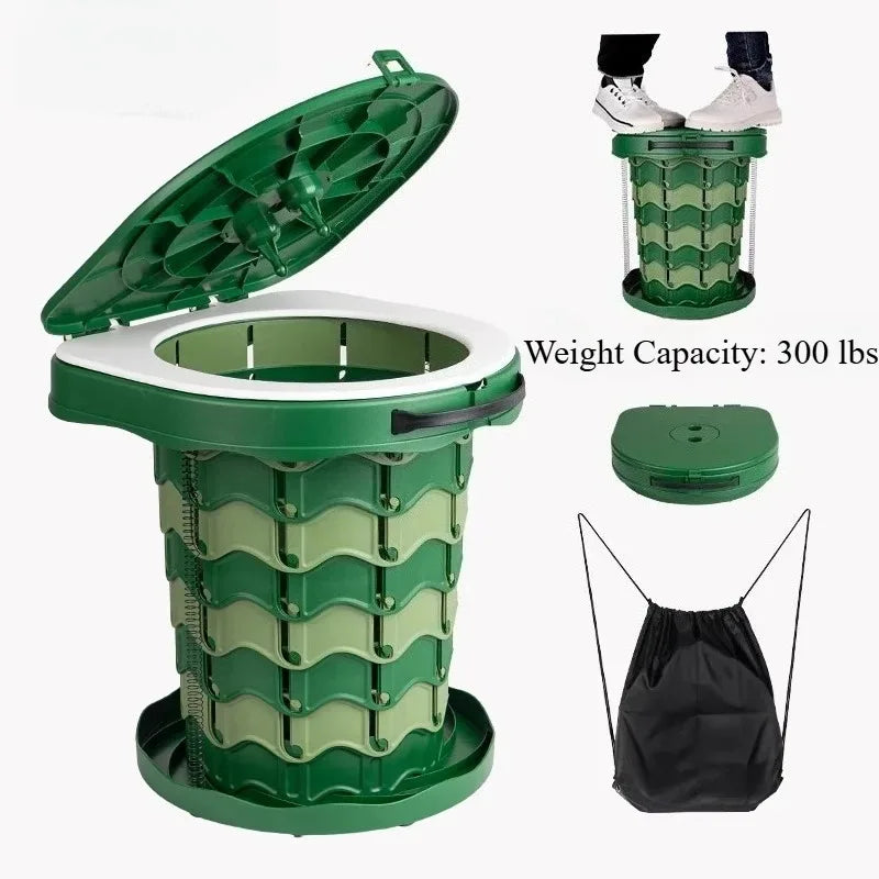 Ultra-Light Foldable Camping Toilet
