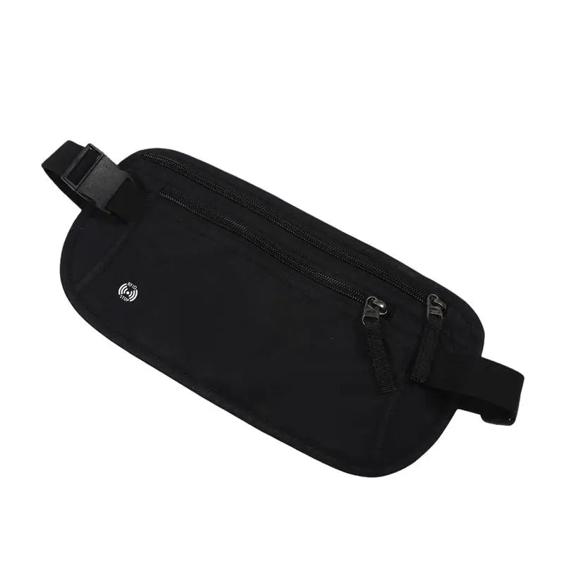RFID Travel Money Belt Passport Holder