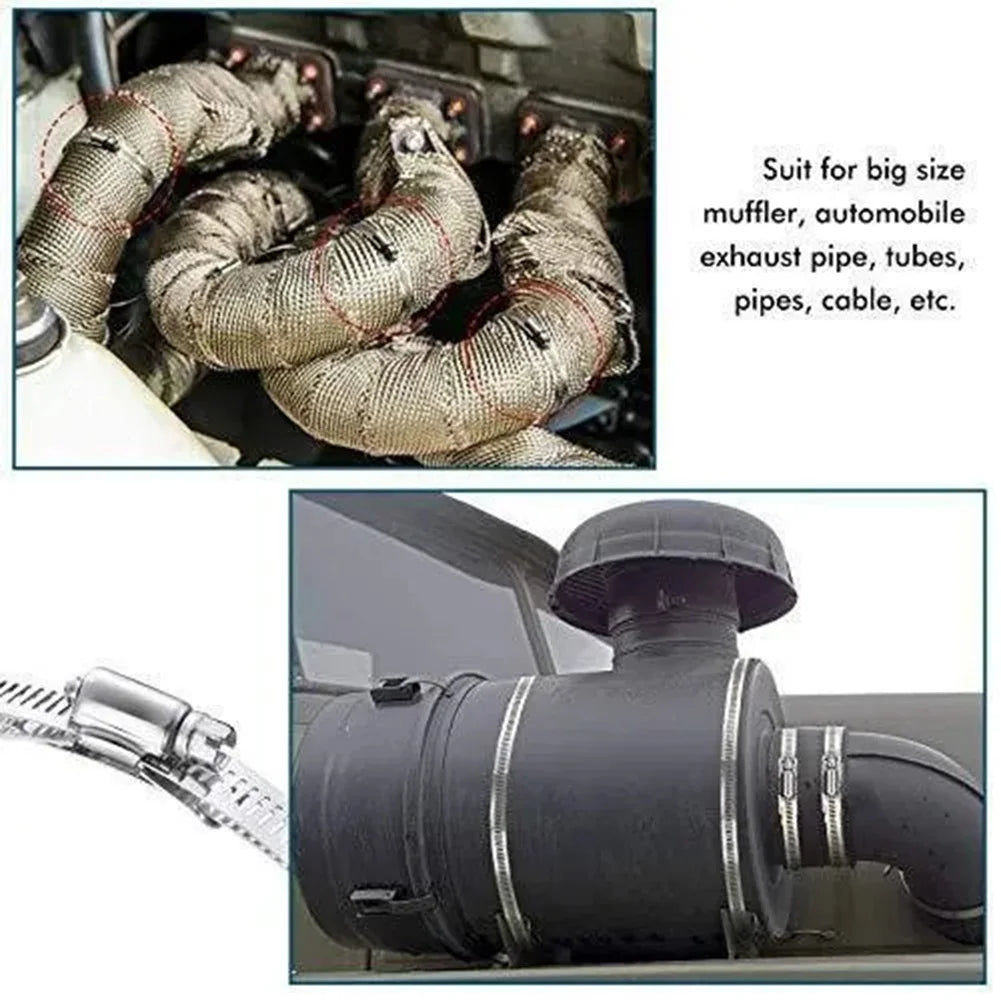 Adjustable Hose Clamp Kit (9.8 ft)