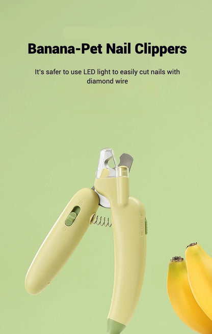 LED Pet Nail Clipper with Safety Guard