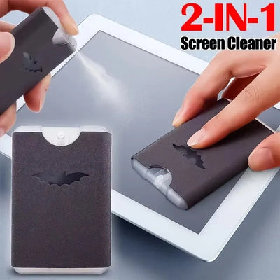 2-in-1 Microfiber Screen Cleaner Spray (K)