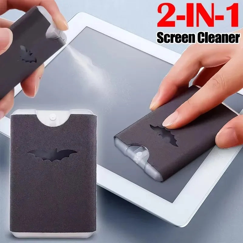 2-in-1 Microfiber Screen Cleaner Spray (K)