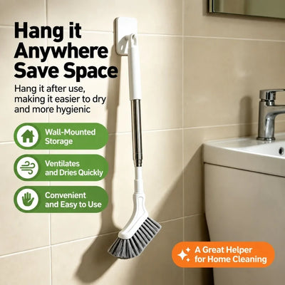 Extendable Crevice Cleaning Brush – Long Handle Gap Cleaner