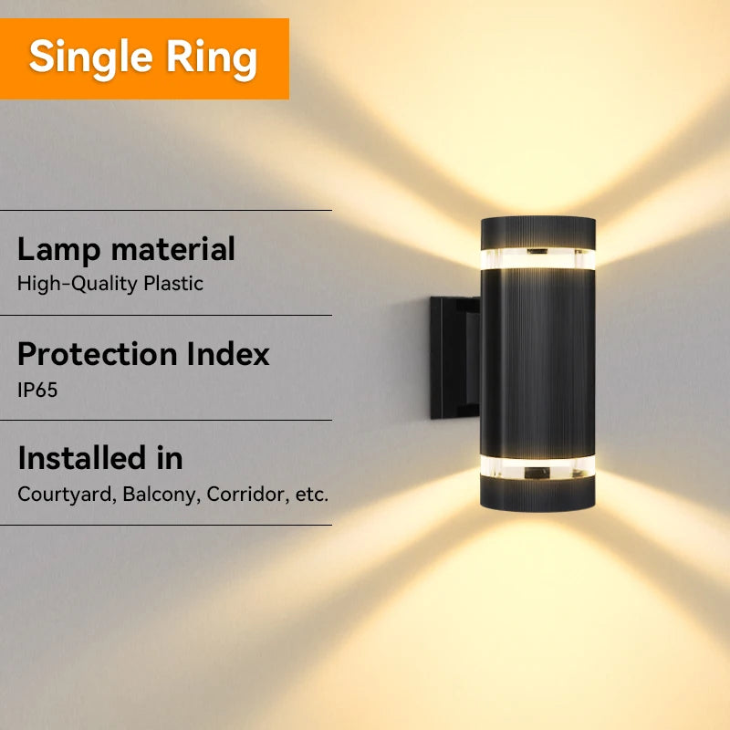 LED Outdoor Wall Lights E27