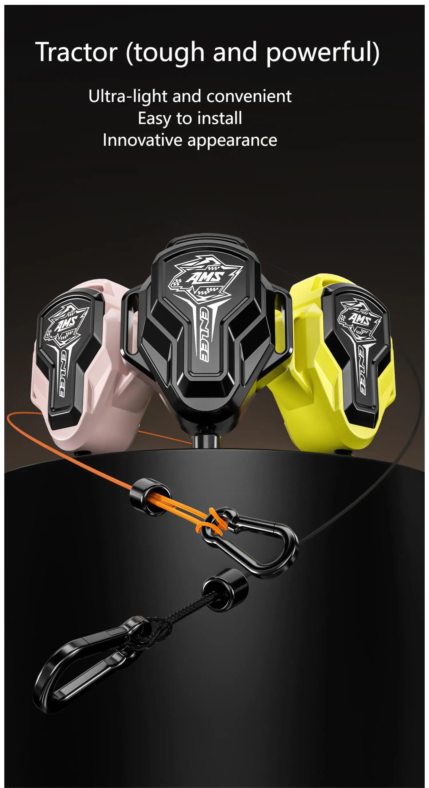 Bike Tow Rope with Hook