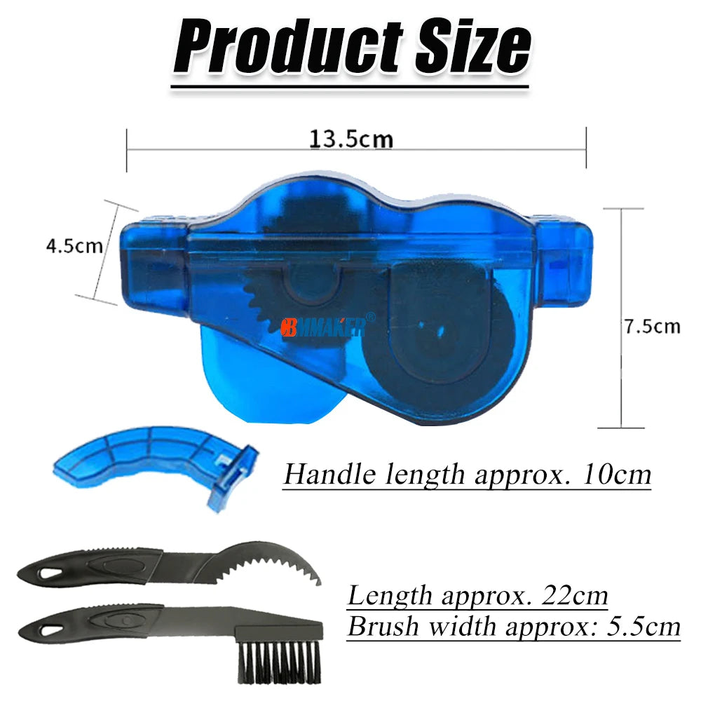 Bycicle Chain Cleaner Tool Set