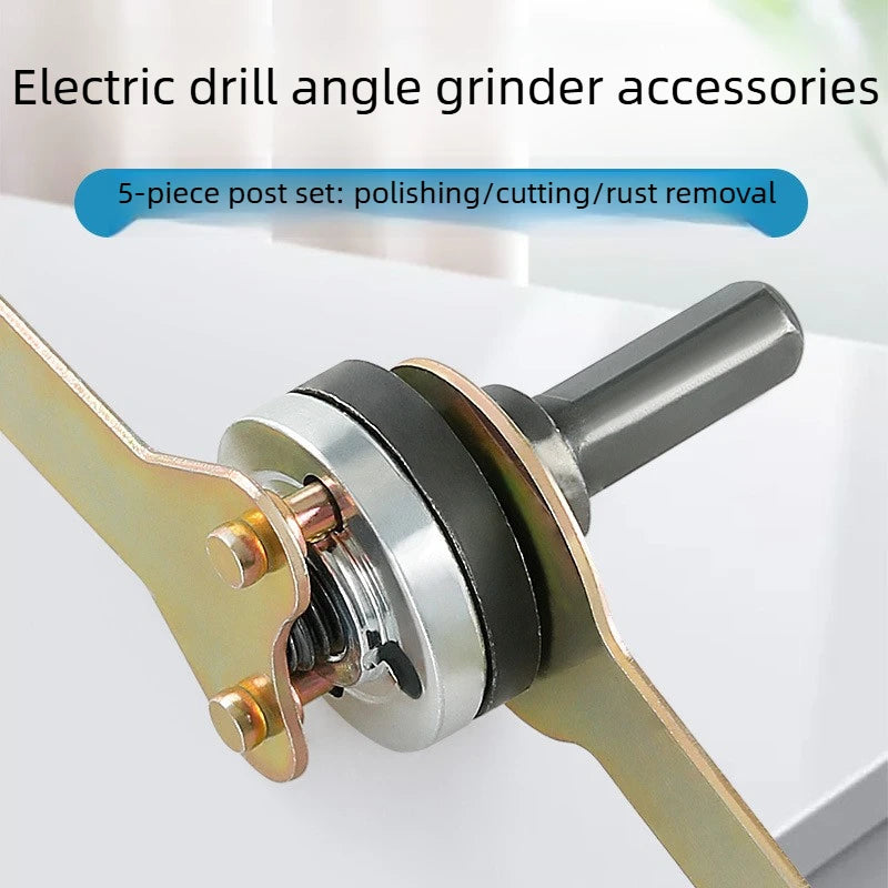 Drill to Angle Grinder Adapter Kit