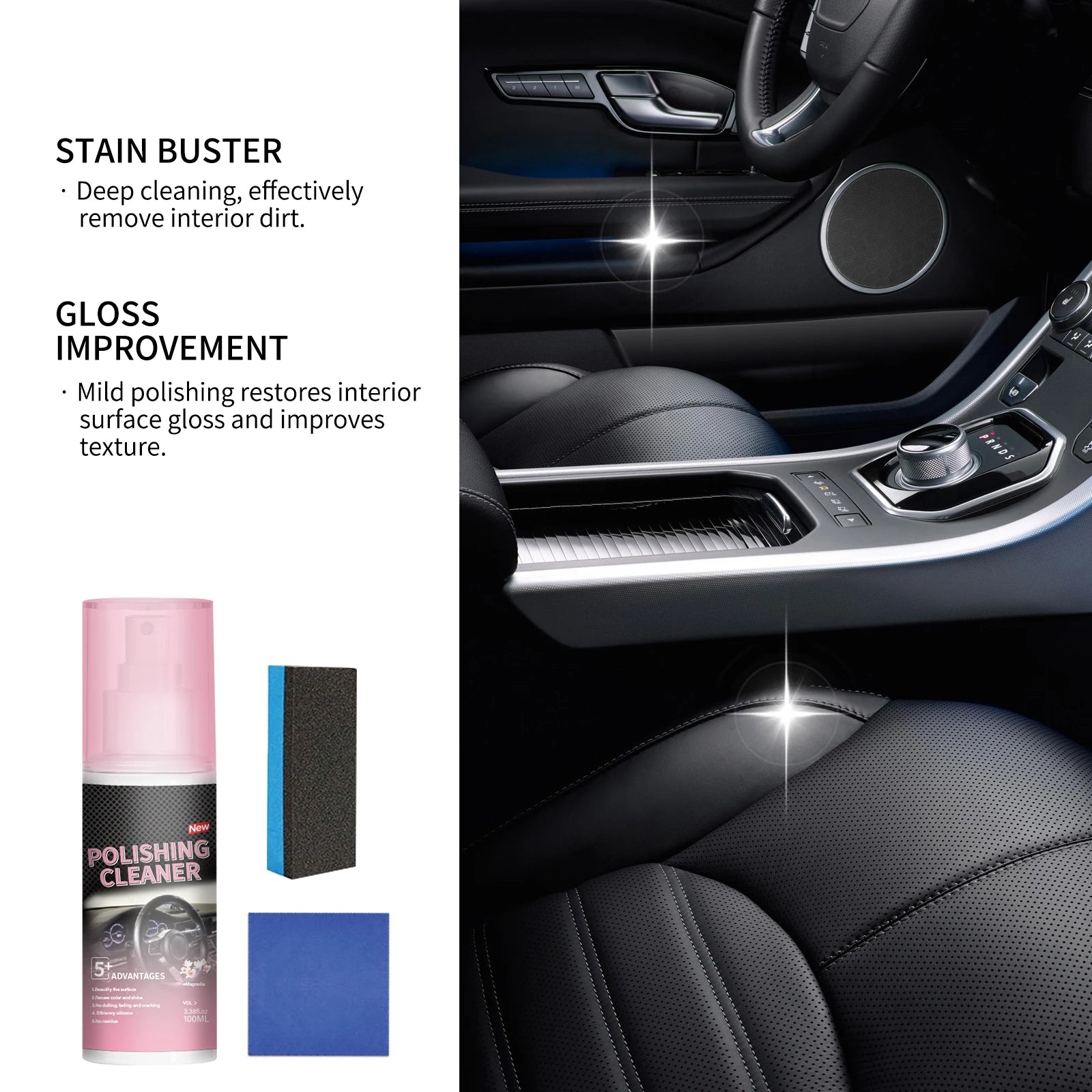 Car Interior Polishing Cleaner