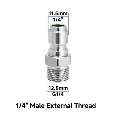 1/4" Pressure Washer Quick Connect Adapter Set