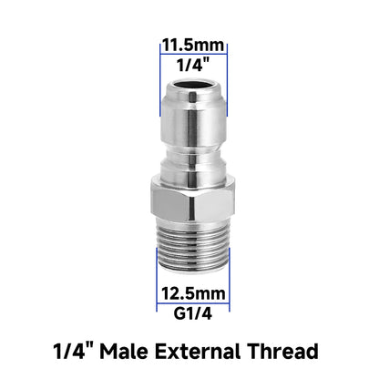 1/4" Pressure Washer Quick Connect Adapter Set