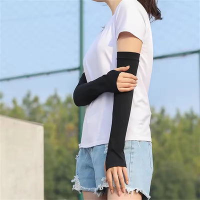 4 Pairs UV Protection Cooling Arm Sleeves (T)