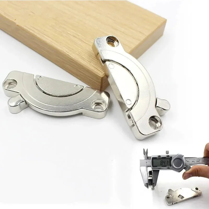 2-Piece Heavy-Duty Tabletop Connectors & Furniture Buckles