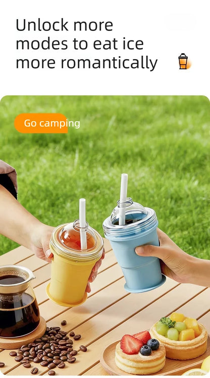 2-in-1 Ice Ball Water Bottle & Mold