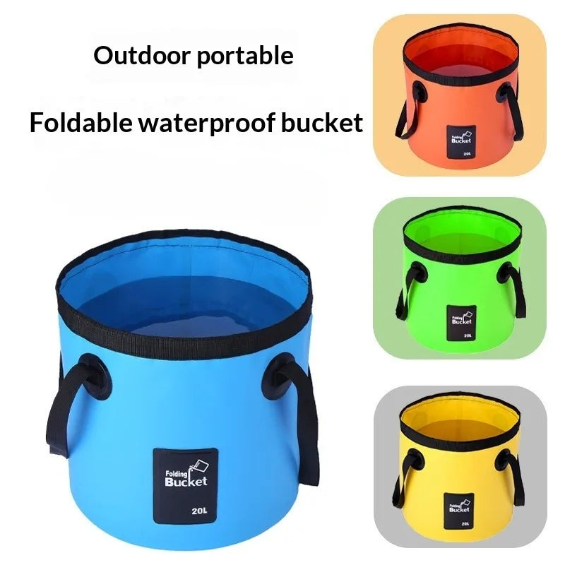 Outdoor Portable Collapsible Water Bucket