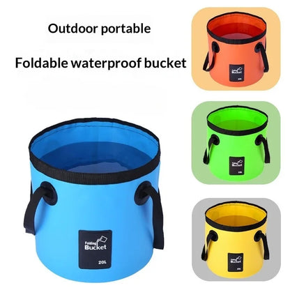Outdoor Portable Collapsible Water Bucket