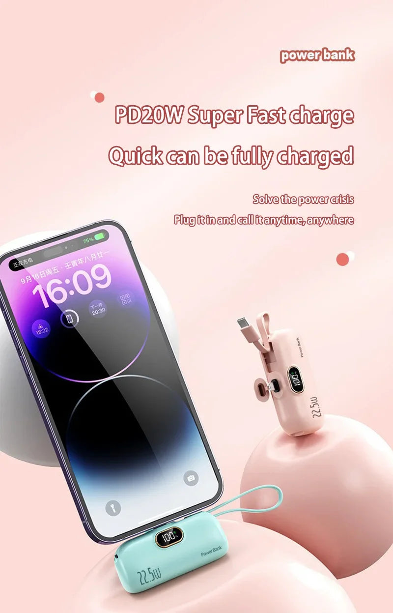 30000mAh Mini Power Bank