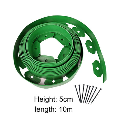 Garden Lawn Edging Border Kit with Spikes