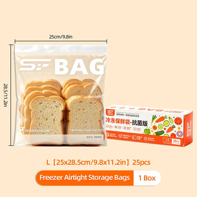 Reusable Double-Seal Food Storage Bags