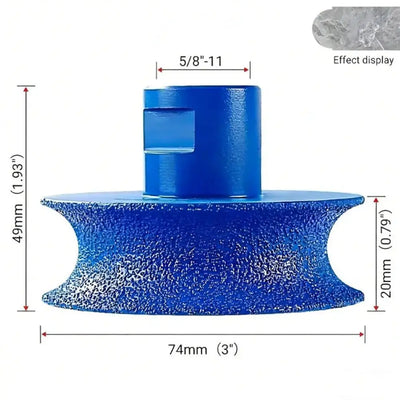 Concave Diamond Edge Grinding Wheel (10mm / 20mm)