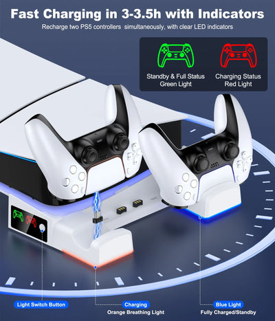 Horizontal Stand with RGB Light
